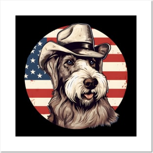 Sealyham Terrier 4th of July Posters and Art